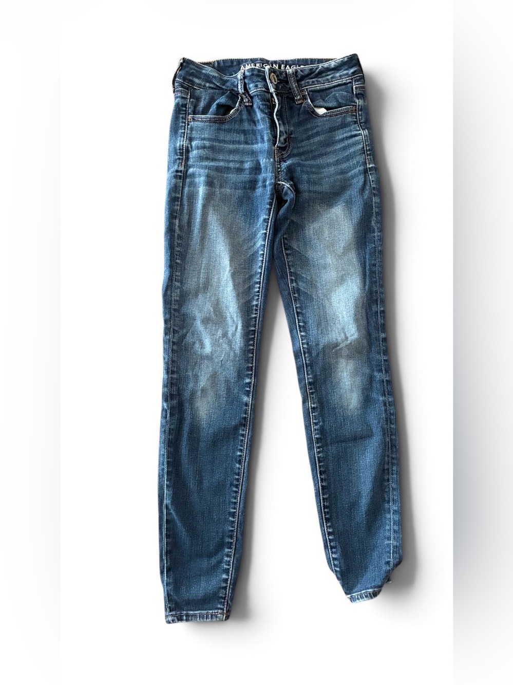 American Eagle Next Level Skinny Jean Size 2 Medium Wash